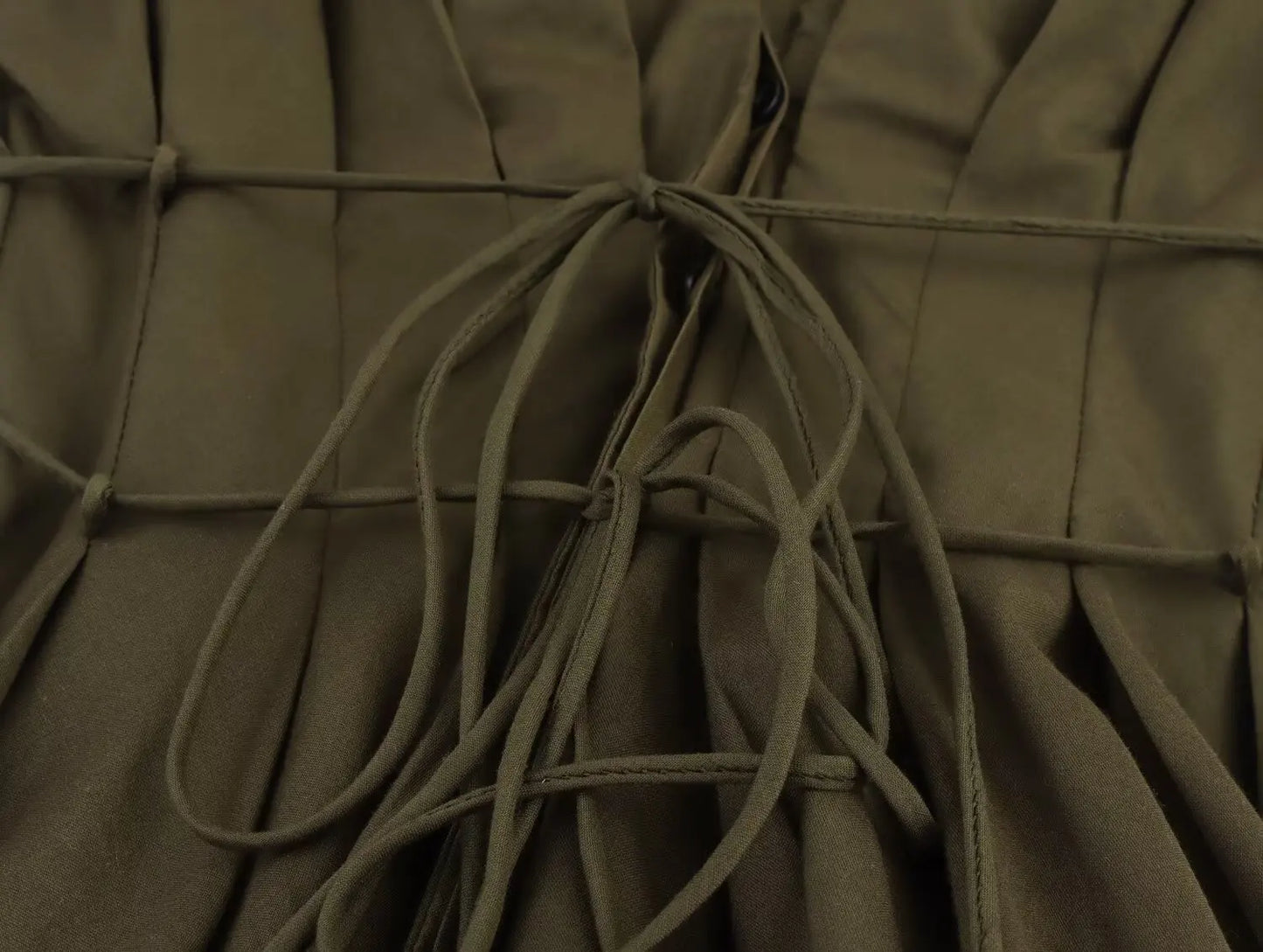 Womens Casual Summer Dress With Draped Sleeves And Collar