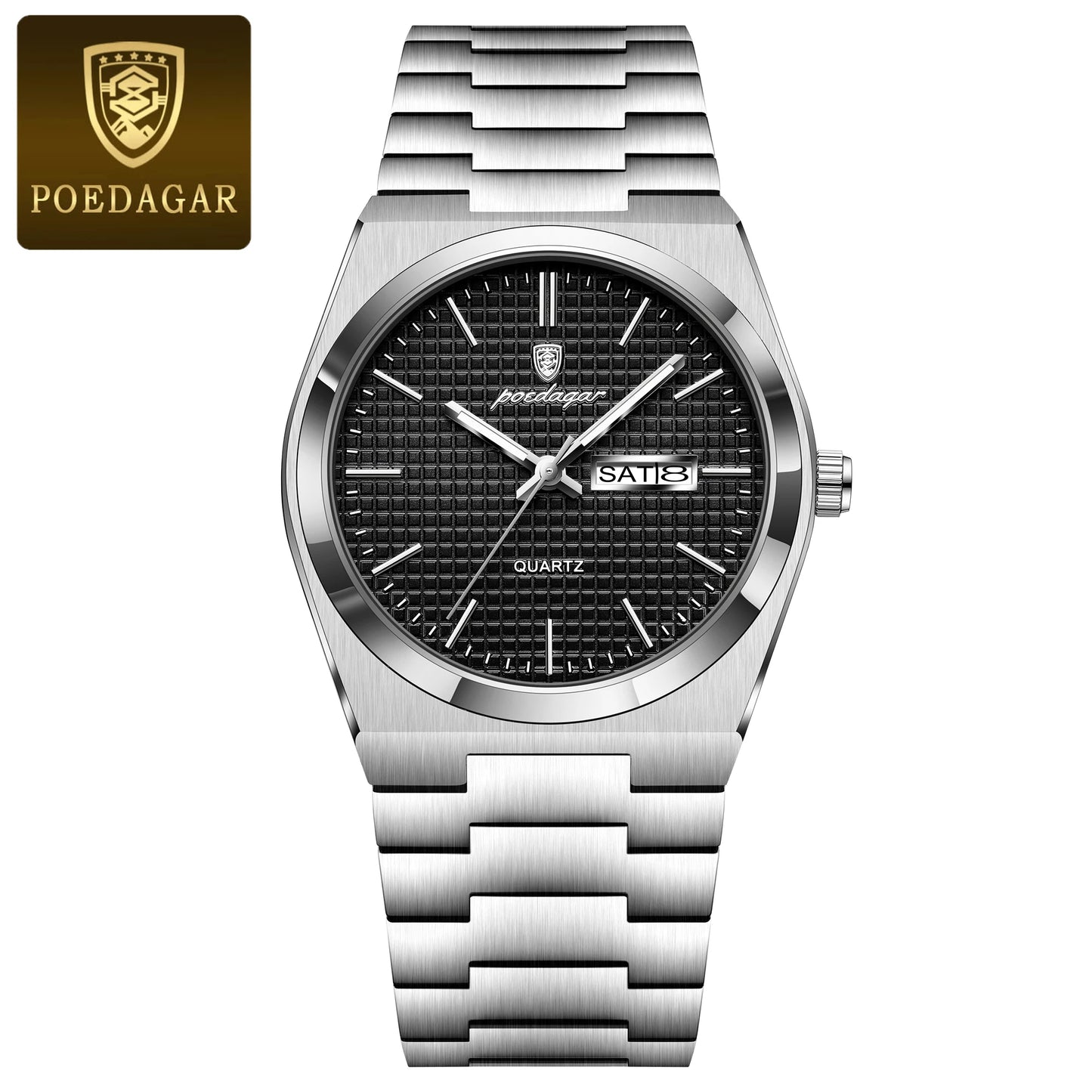 POEDAGAR Luxury Sport Military Watch Waterproof Stainless