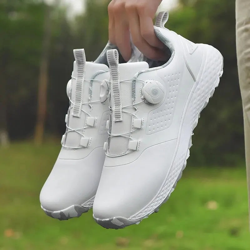 Unisex Waterproof Golf Sneakers Casual Outdoor Comfort