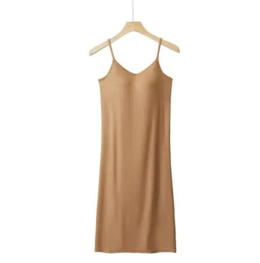 Sexy Modal Cotton Nightdress With Sling Bra Sleepwear