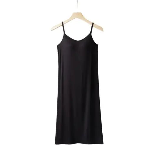 Sexy Modal Cotton Nightdress With Sling Bra Sleepwear