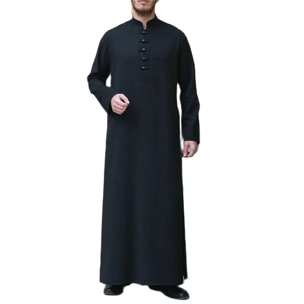 Casual Jubba Thobe Kaftan for Men Muslim Clothing Worldwide