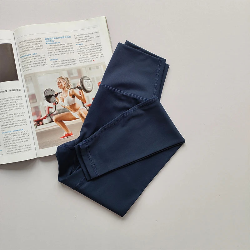 Naked High Waist Yoga Pants for Women Tight Fit Leggings