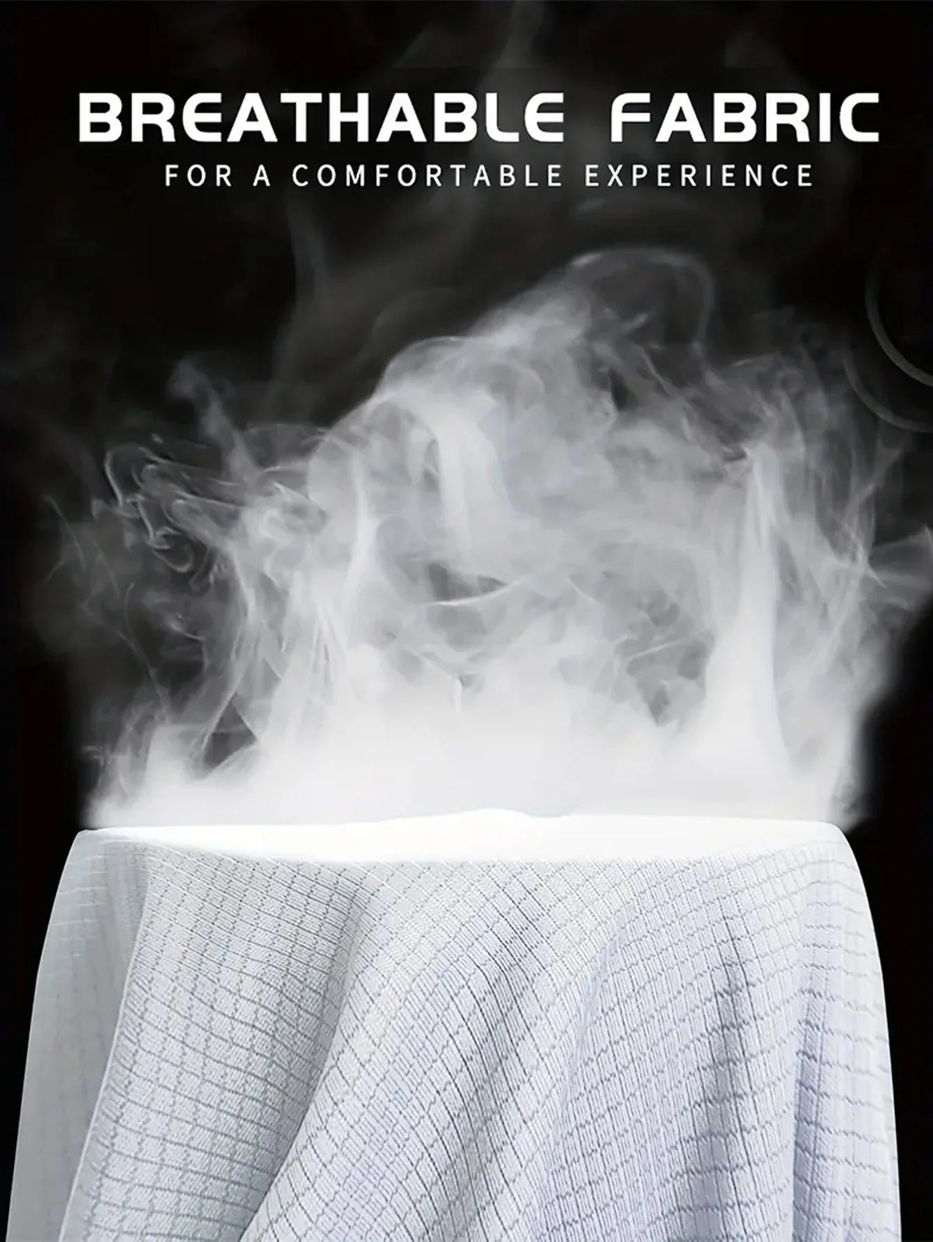 Six Pack Mens White Lightweight Quick Dry T Shirts For Gym