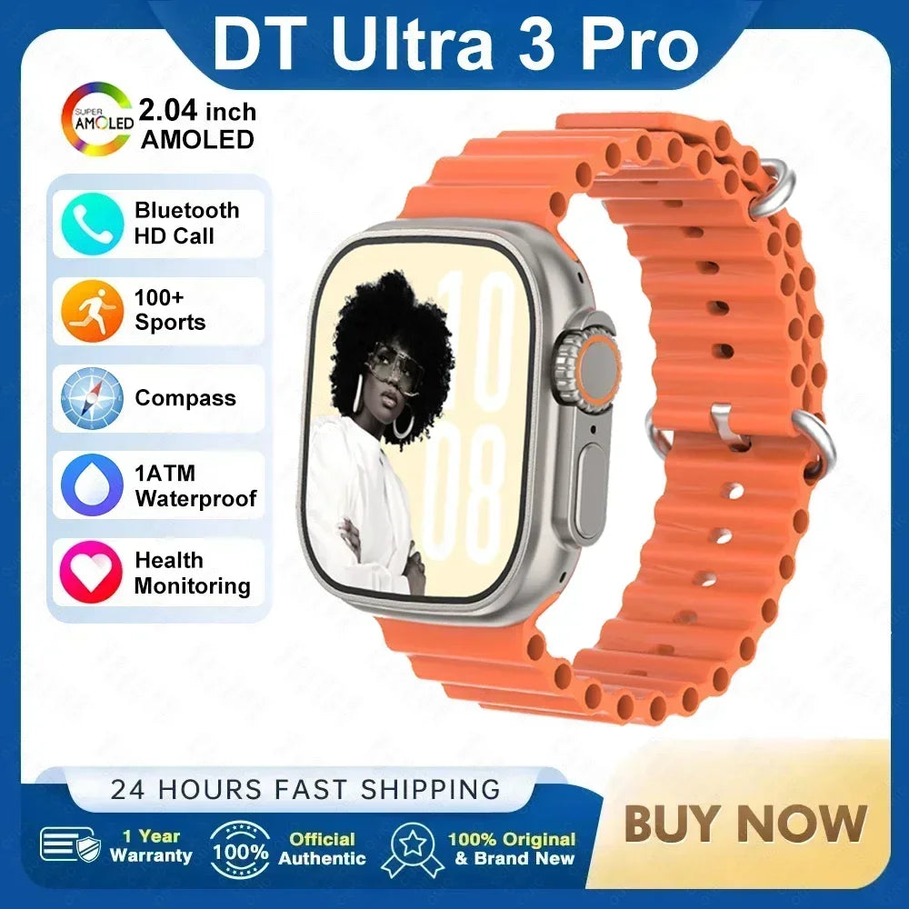 DT Ultra 3 Pro Smartwatch GPS NFC Bluetooth 32GB Waterproof
