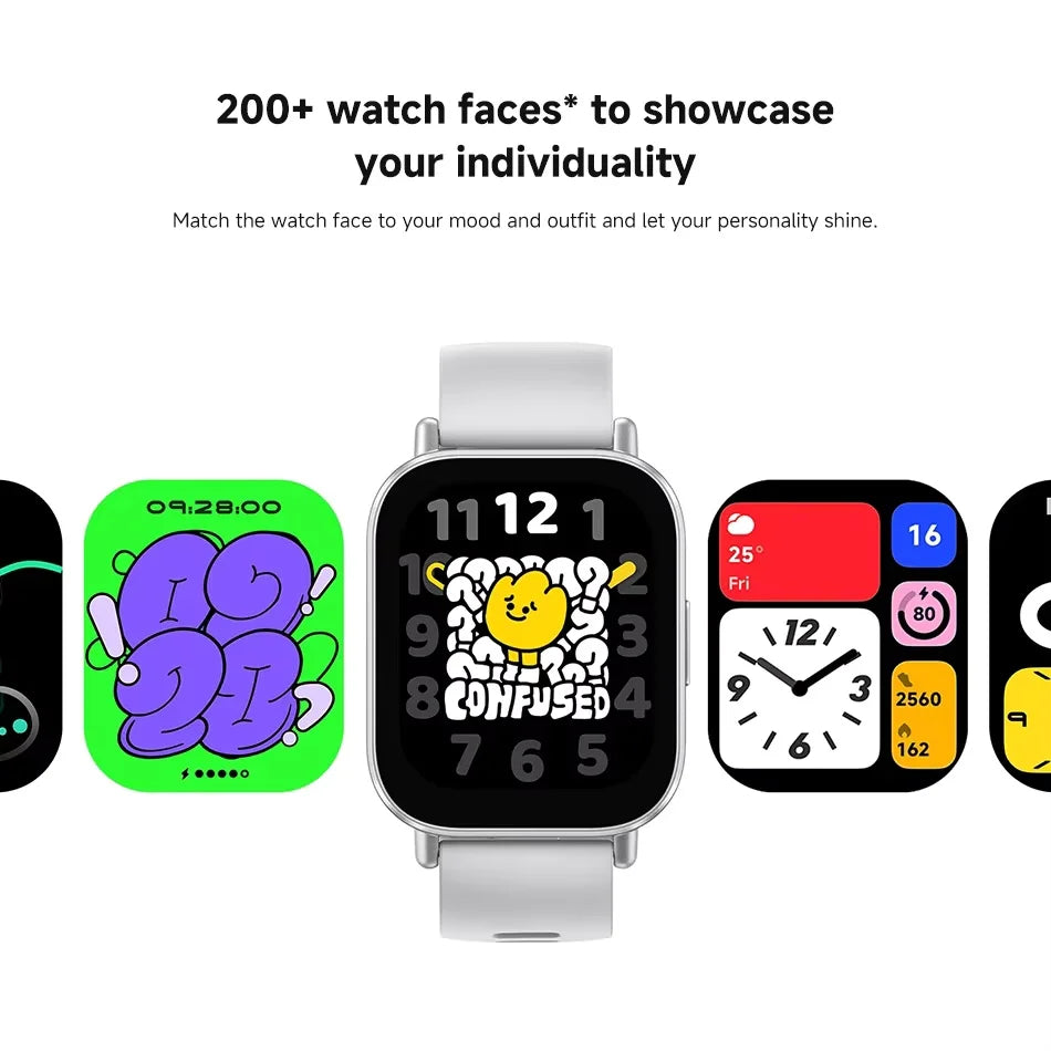 Global Redmi Watch 5 Active 2 Inch Display 18 Day Battery