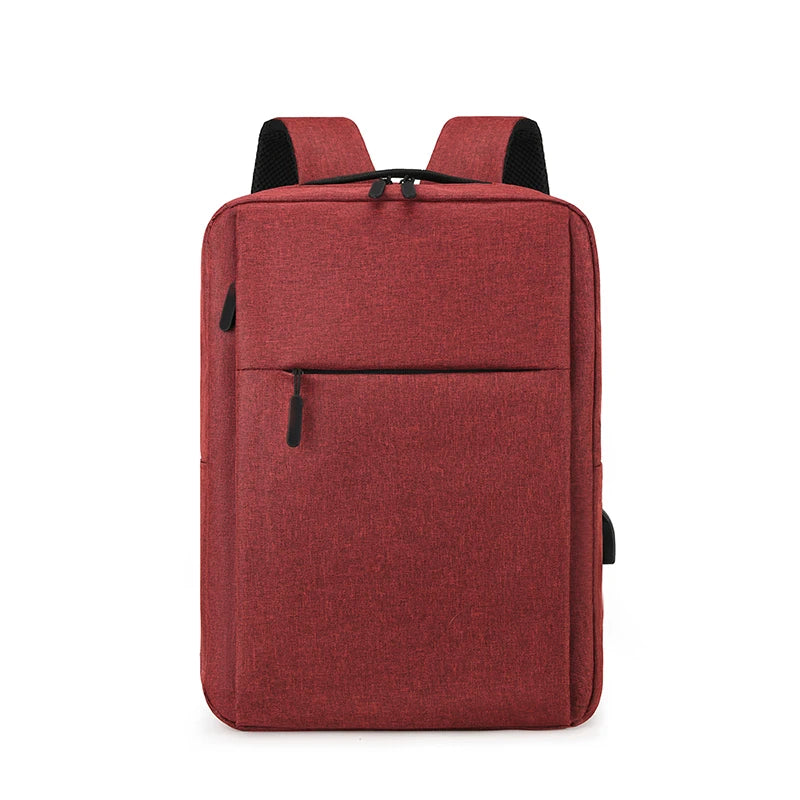 Men 15.6 Inch Laptop Backpack USB Charging Waterproof