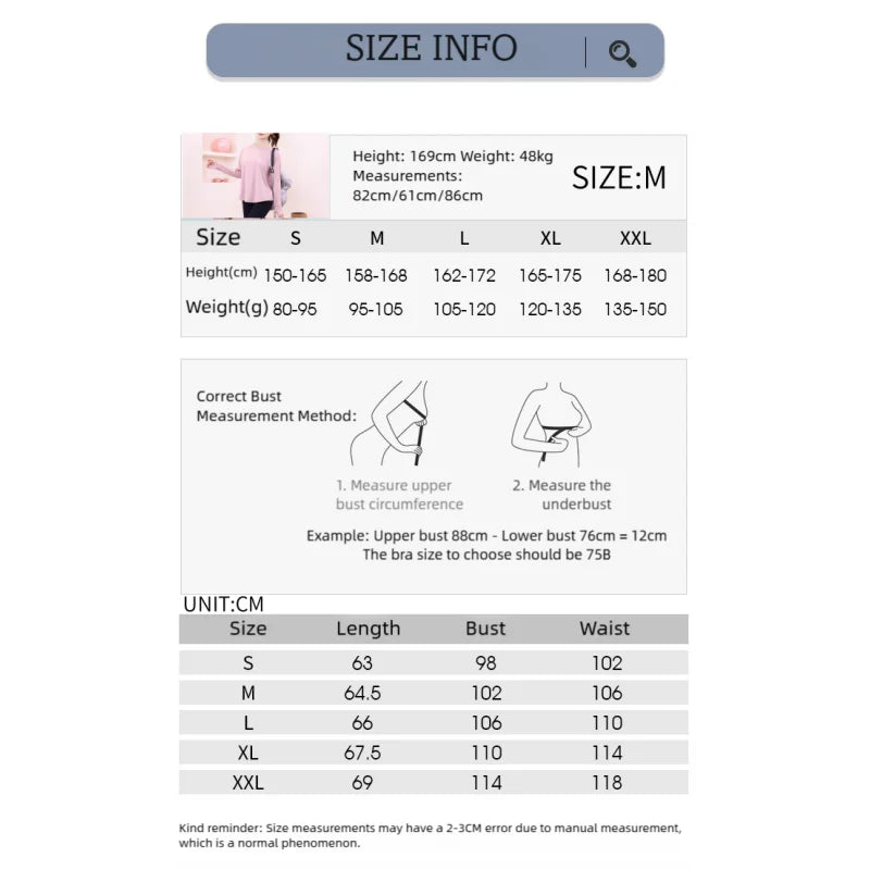 Drur Women Long Sleeve Yoga Shirt Quick Dry Top Breathable