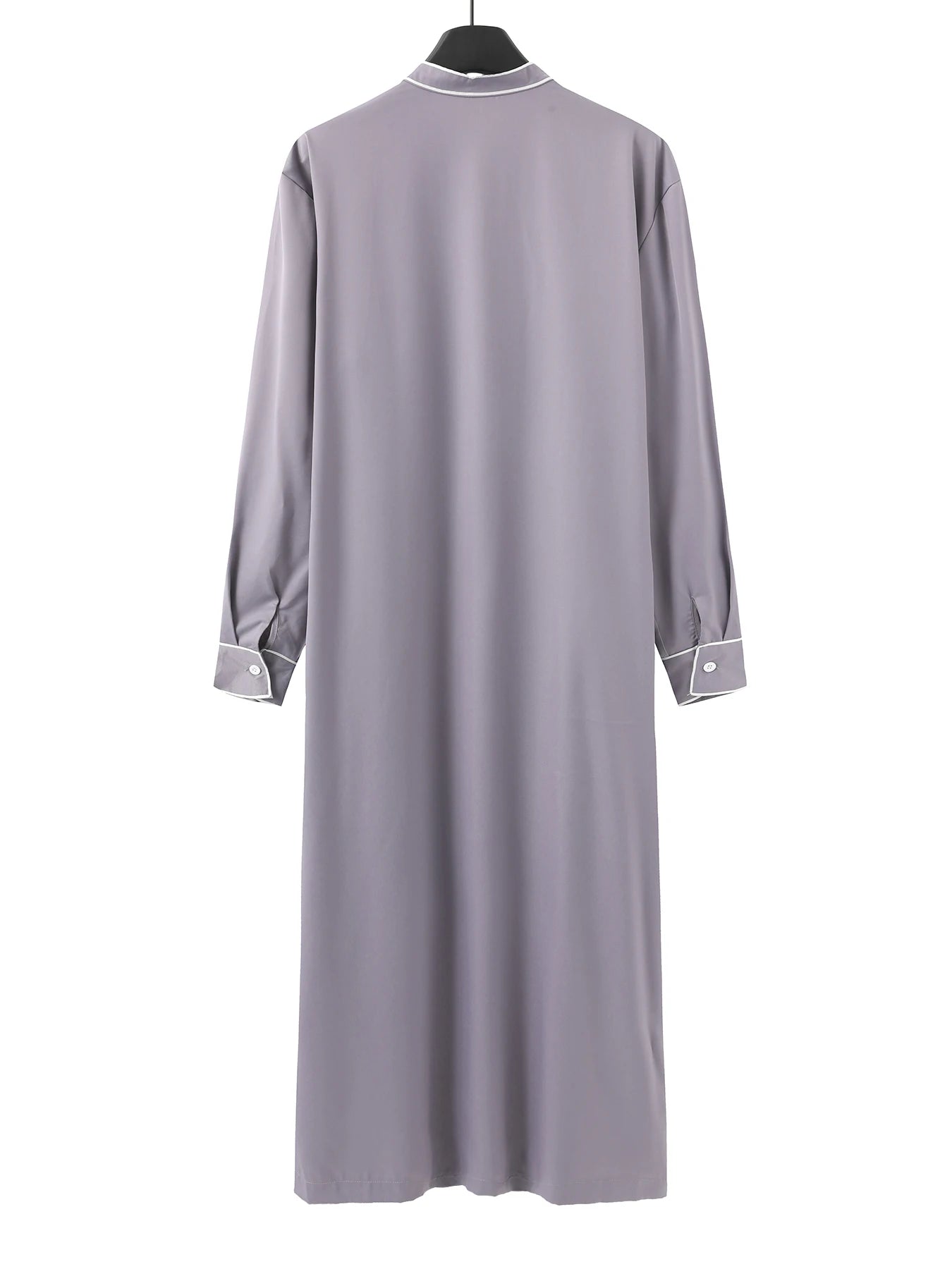 2024 Muslim Men Hand Embroidered Abaya Thobe Saudi Style