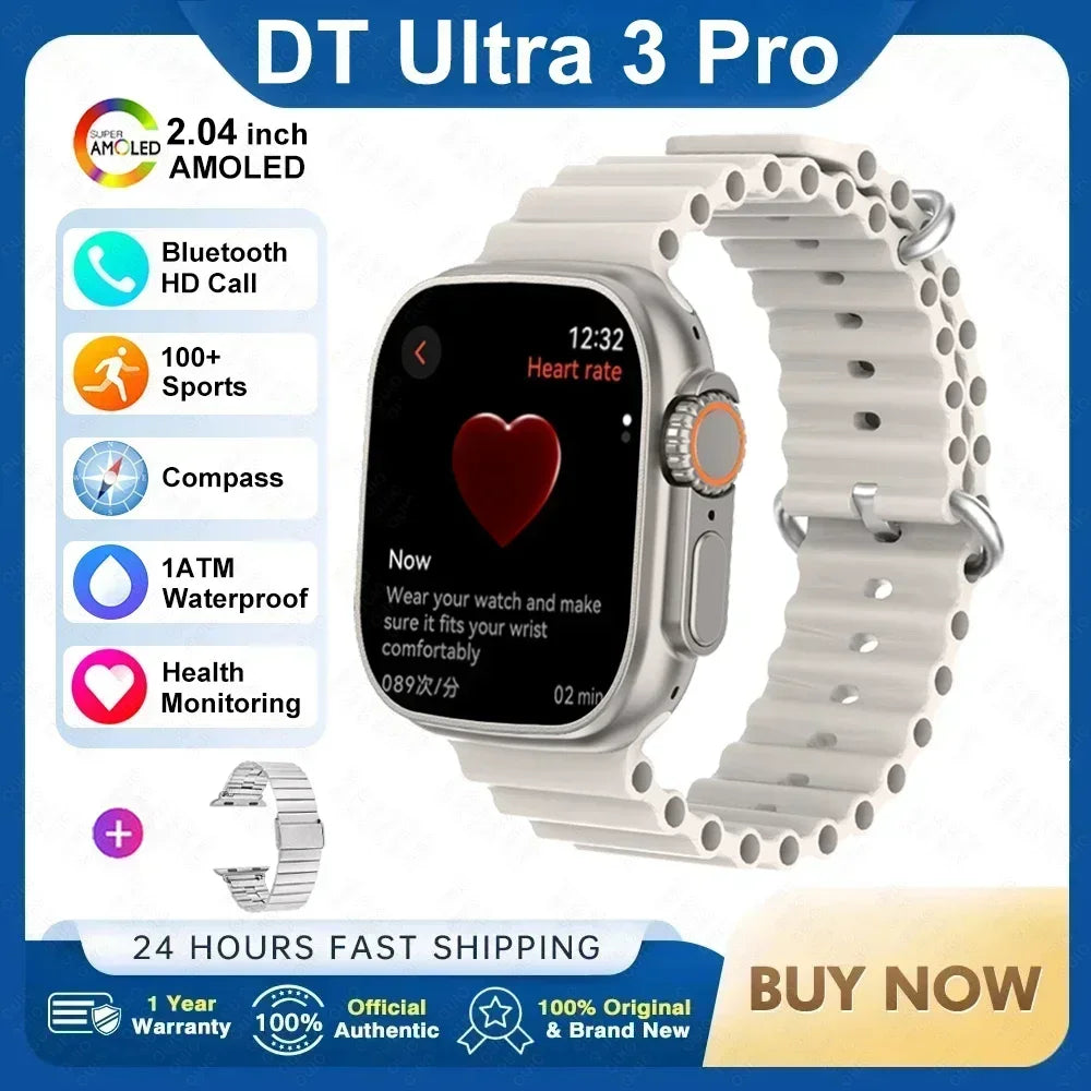 DT Ultra 3 Pro Smartwatch GPS NFC Bluetooth 32GB Waterproof