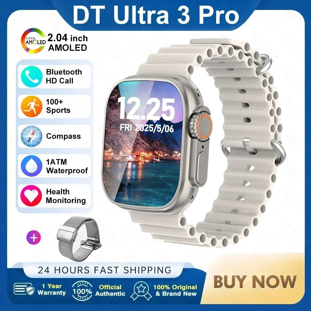DT Ultra 3 Pro Smartwatch GPS NFC Bluetooth 32GB Waterproof