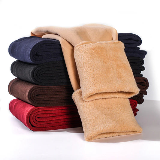 Winter Warm High Waist Leggings For Women Soft Compression