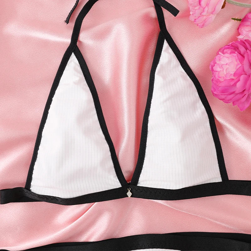 2024 Women Brazilian Thong Bikini Set Micro Swimwear