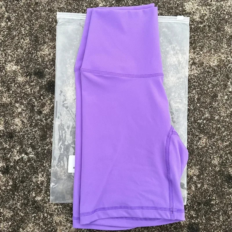 2024 New Women Running Shorts Tights Seamless Yoga Leggings