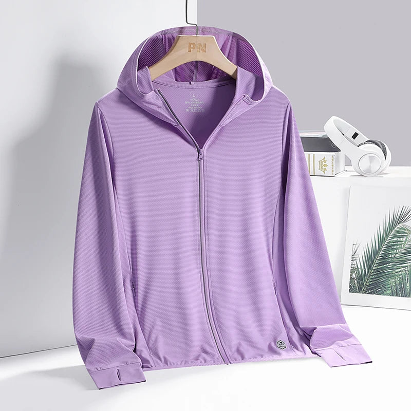 UV Protective Quick Dry Sunscreen Jackets for Men and Women
