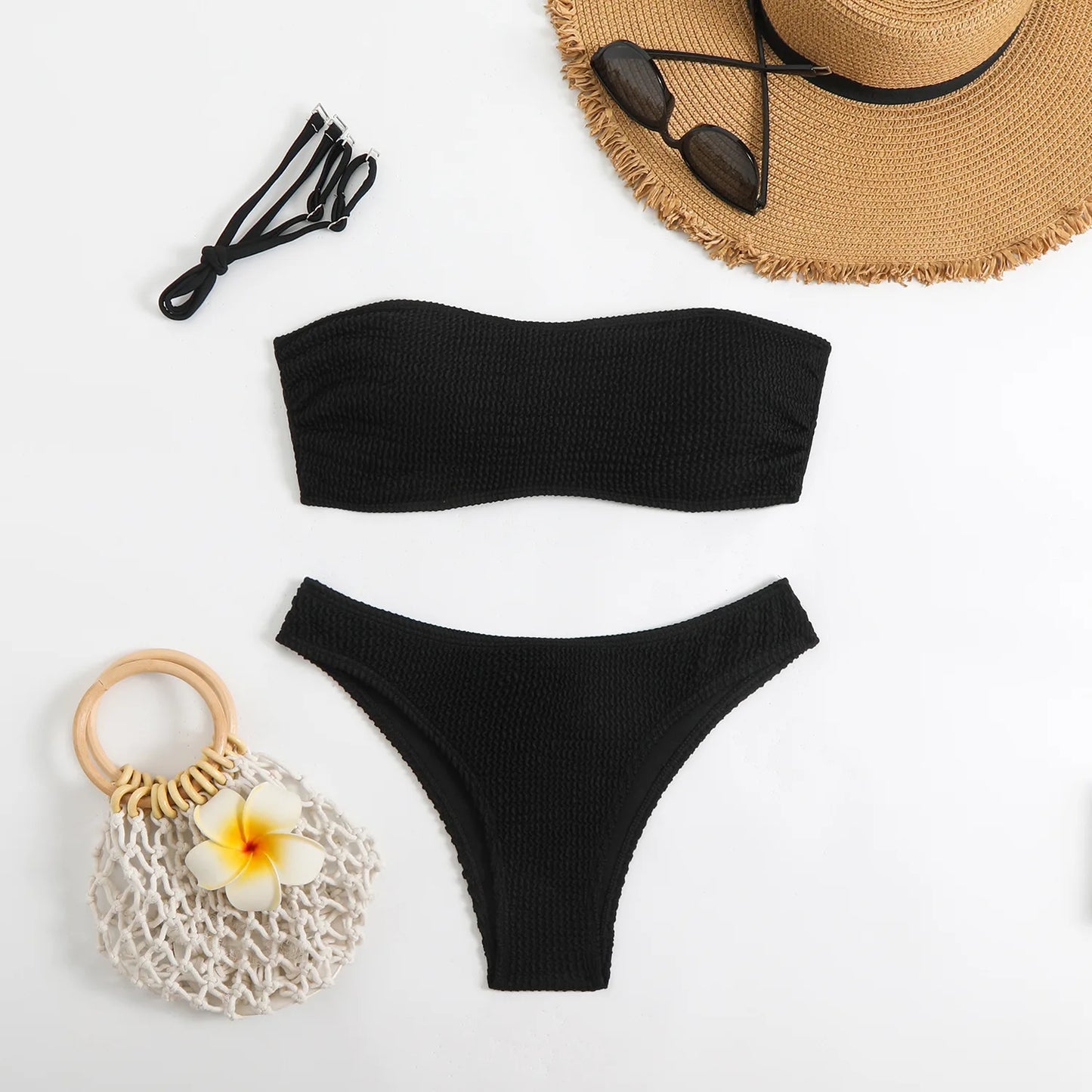 Sexy Women Halter Bikini Two Piece Swimsuit Set 2025