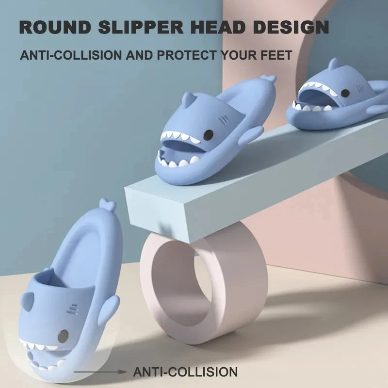 Shark Slippers EVA Slides For Women Men Shoes Indoor Outdoor