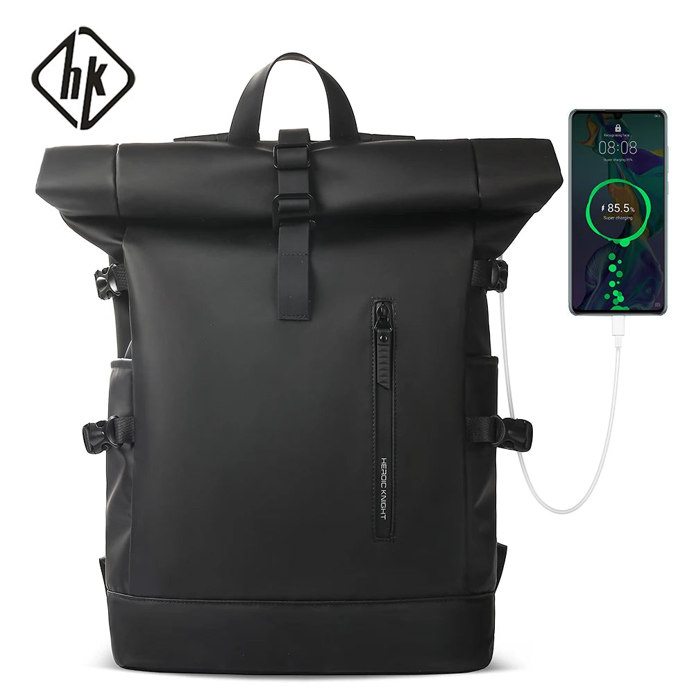 Expandable Travel Backpack For Men 15.6 Inch Laptop USB Port