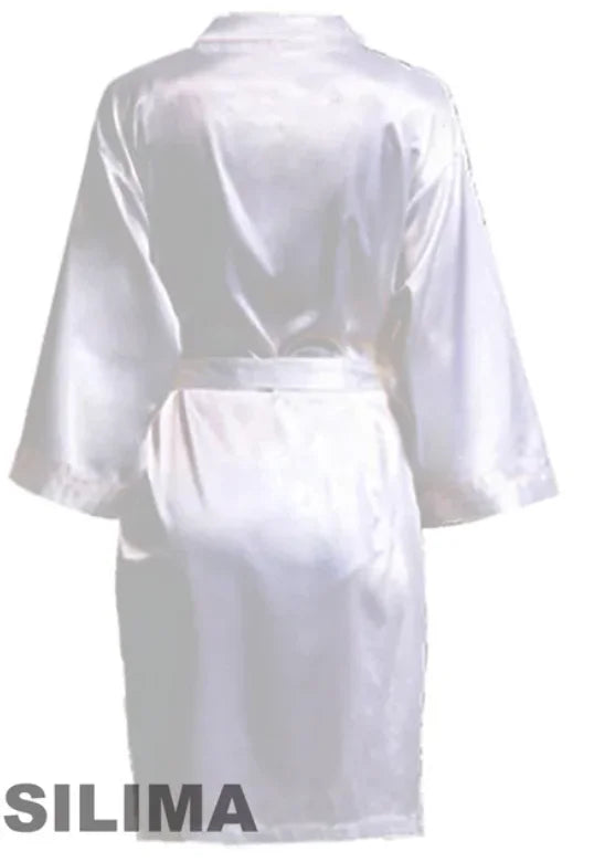 Wedding Party Bride Robe Kimono Satin Pajamas SP2000