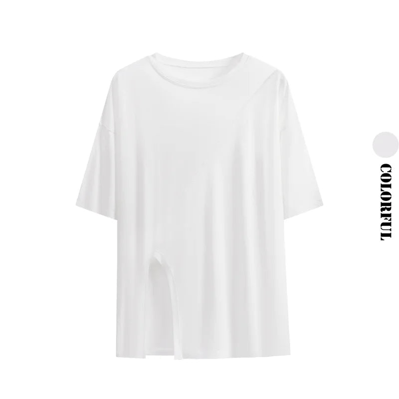 Drur Women Yoga Shirts Loose Fit Breathable Side Slits