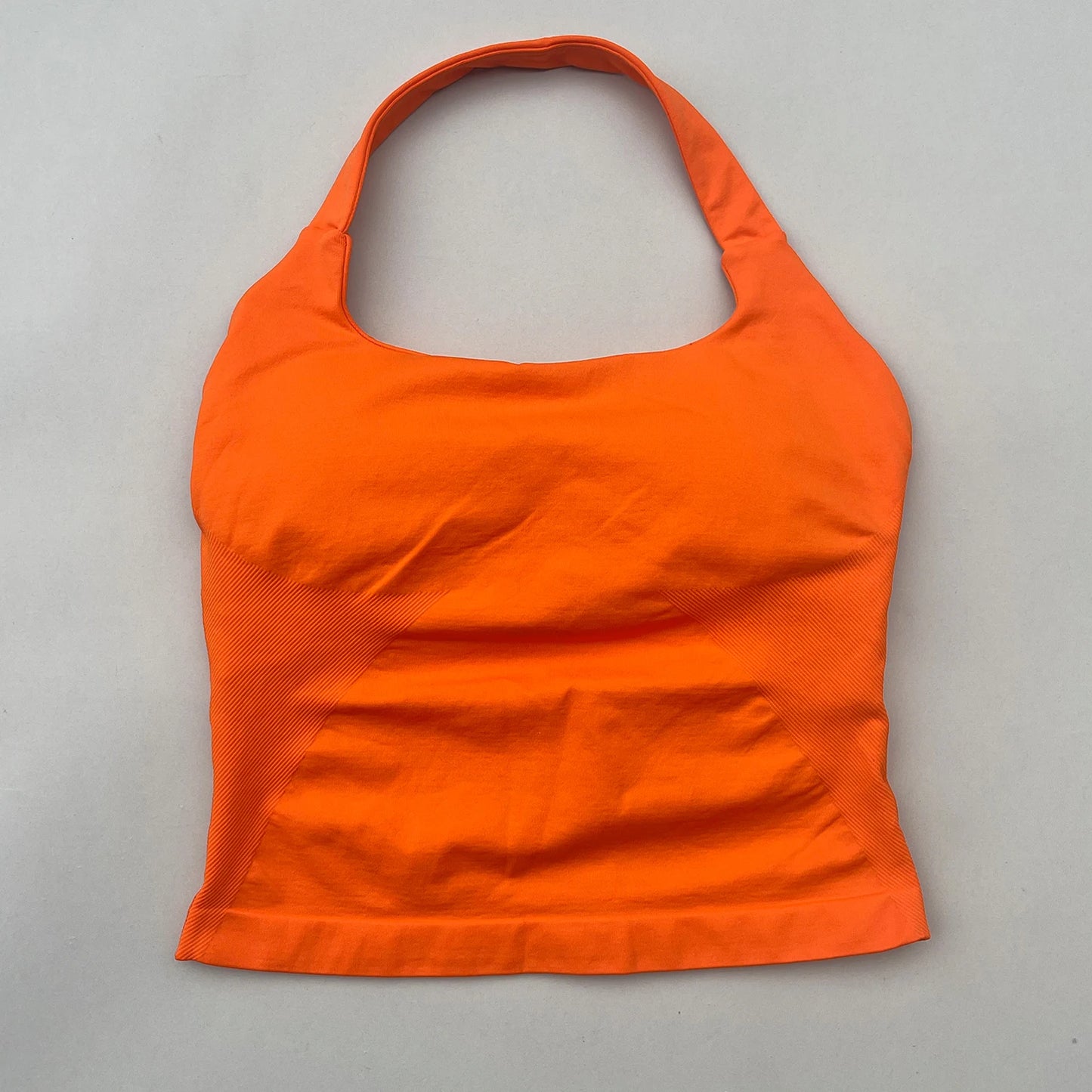 No Logo Womens Halter Top And Shorts Yoga Set Activewear