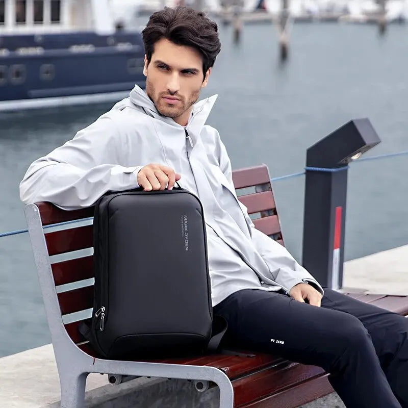 Mark Ryden Slim Laptop Backpack For Men With USB Port