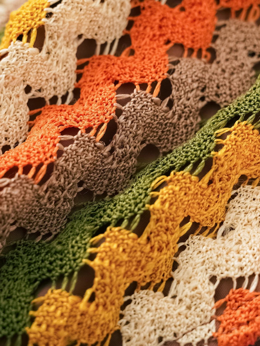 Crochet Halter Bikini 2025 Knitted Swimwear For Women