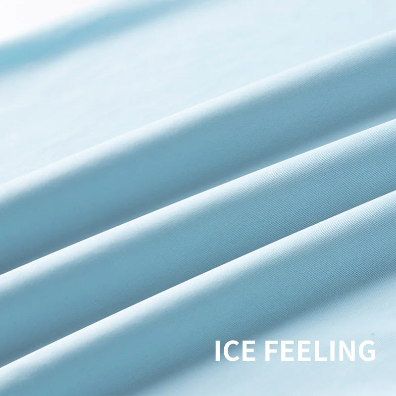 MiiOW Ice Silk Men Boxer Underwear 3Pcs Seamless Trunks