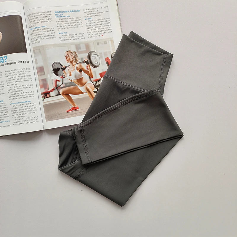 Naked High Waist Yoga Pants for Women Tight Fit Leggings