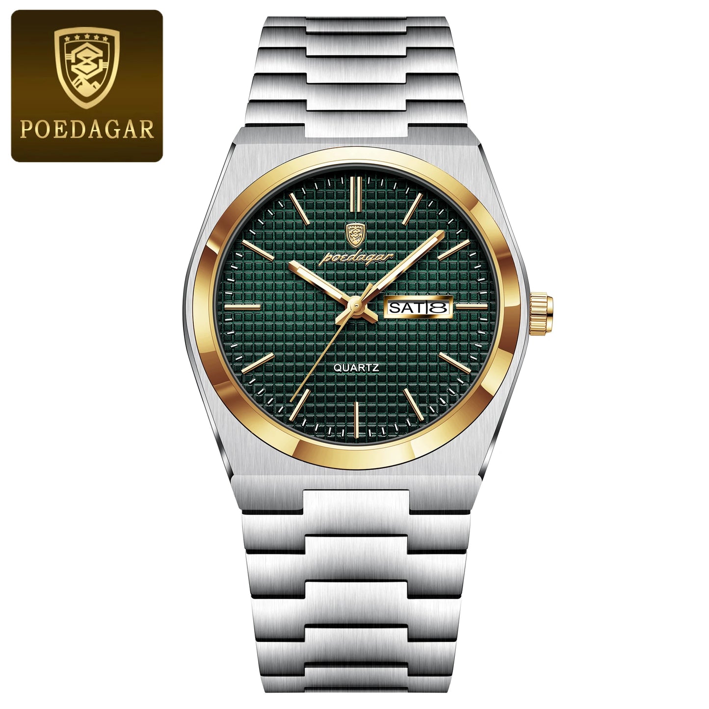 POEDAGAR Luxury Sport Military Watch Waterproof Stainless