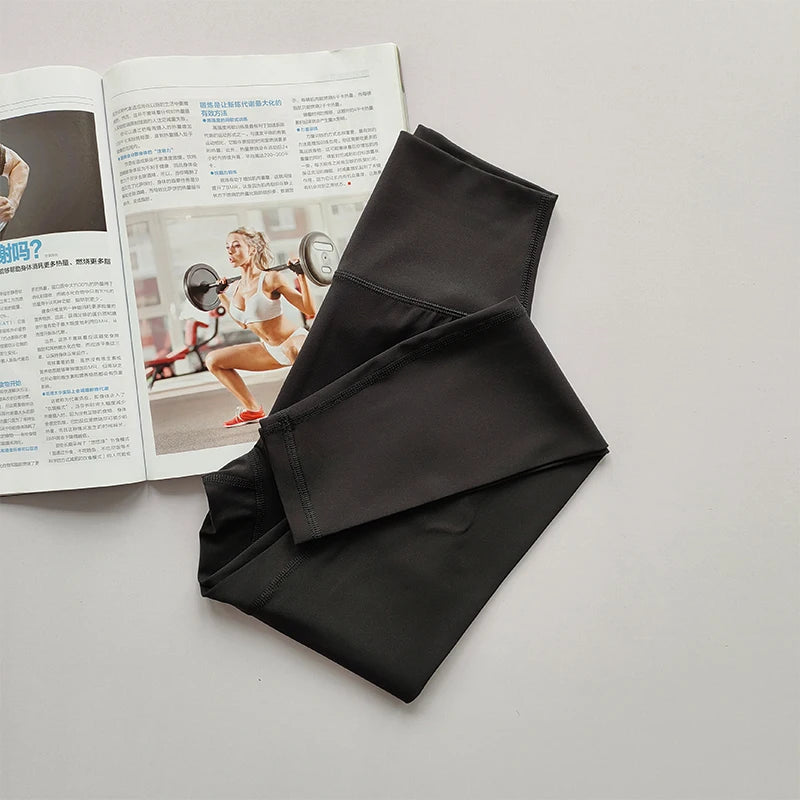 Naked High Waist Yoga Pants for Women Tight Fit Leggings