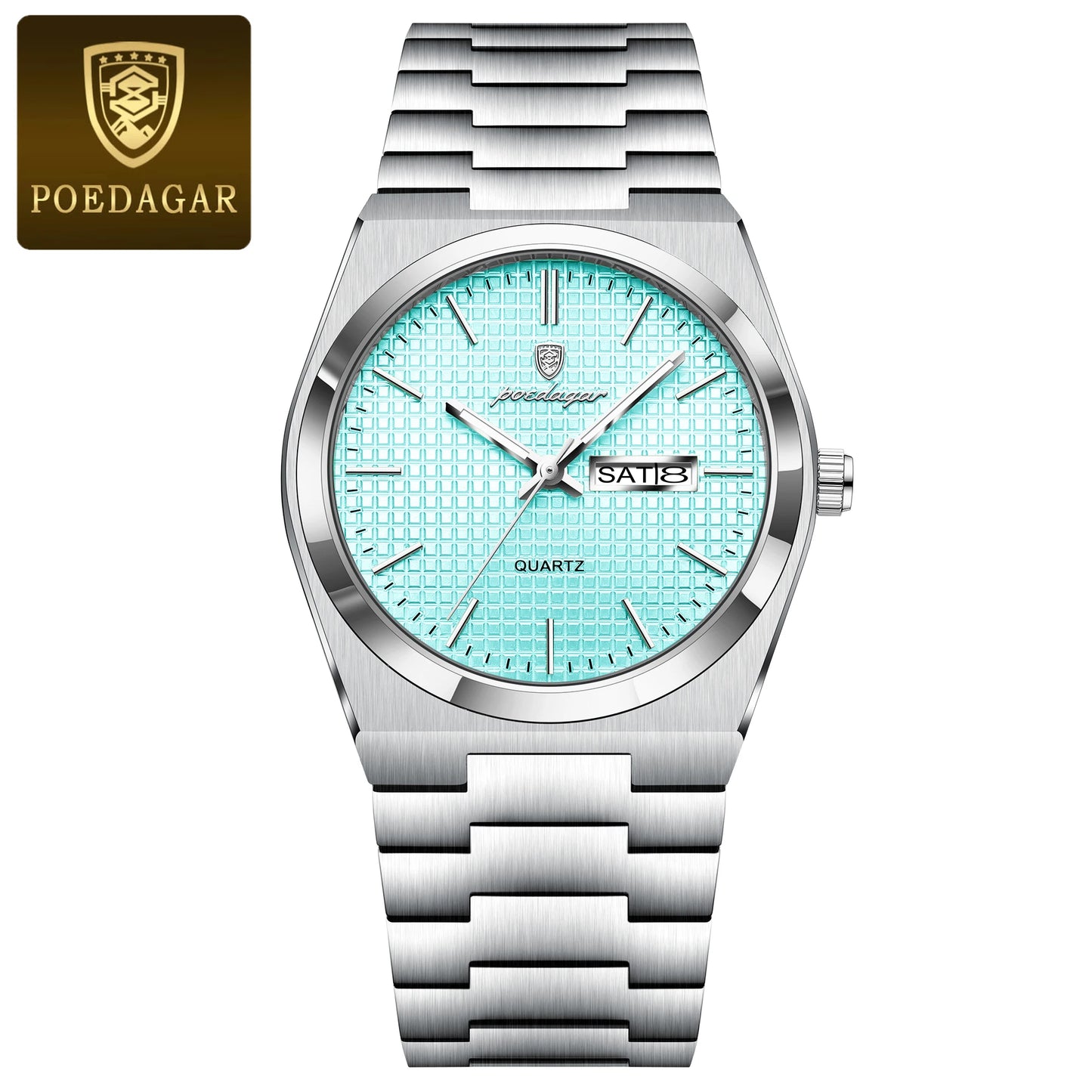 POEDAGAR Luxury Sport Military Watch Waterproof Stainless