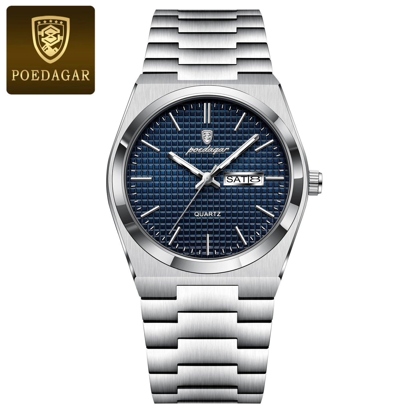 POEDAGAR Luxury Sport Military Watch Waterproof Stainless