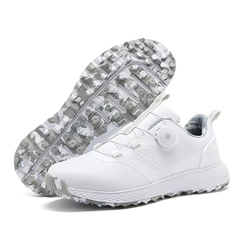 Unisex Waterproof Golf Sneakers Casual Outdoor Comfort