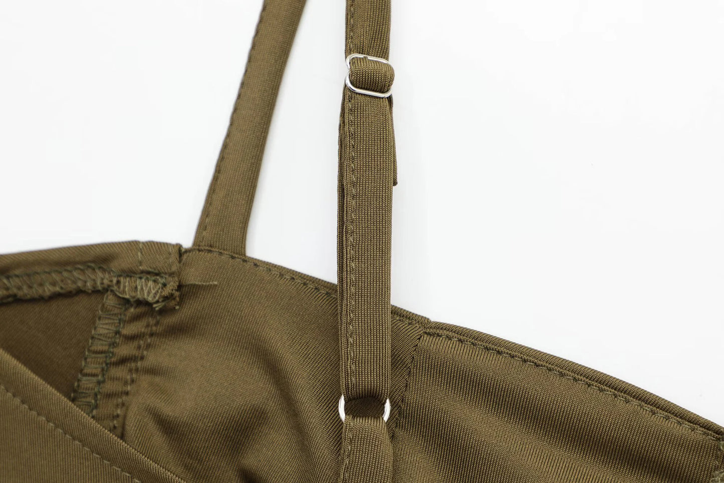 DEEABAE Sexy Camisole Jumpsuit With Chest Cushion Women