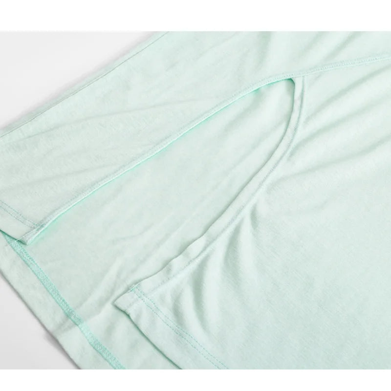 Drur Women Yoga Shirts Loose Fit Breathable Side Slits