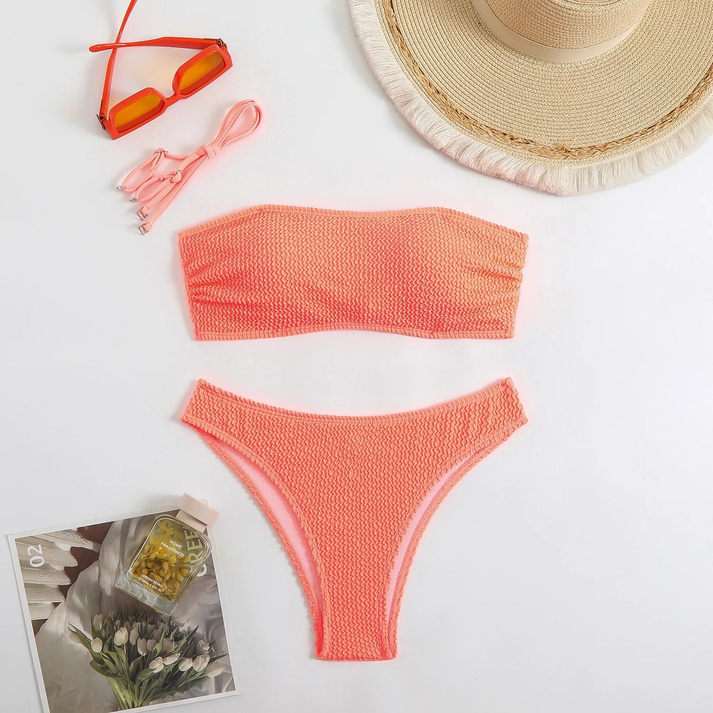 Sexy Women Halter Bikini Two Piece Swimsuit Set 2025