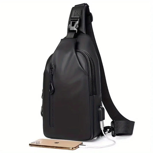 Waterproof Lightweight Crossbody Bag For Men Large Capacity