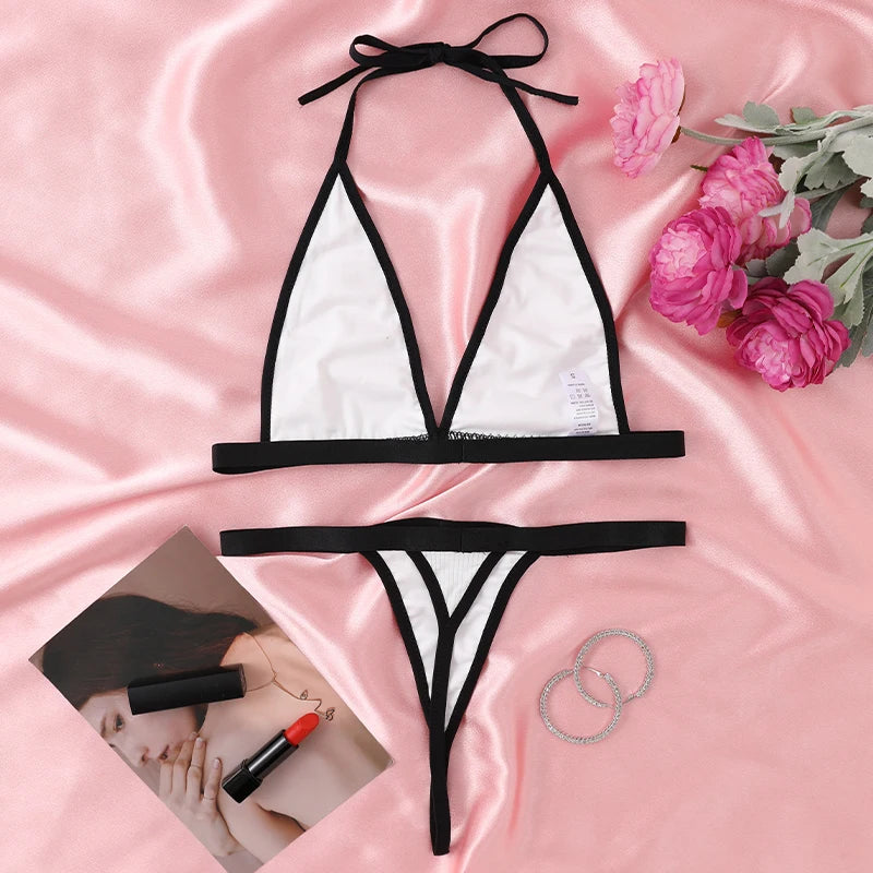 2024 Women Brazilian Thong Bikini Set Micro Swimwear