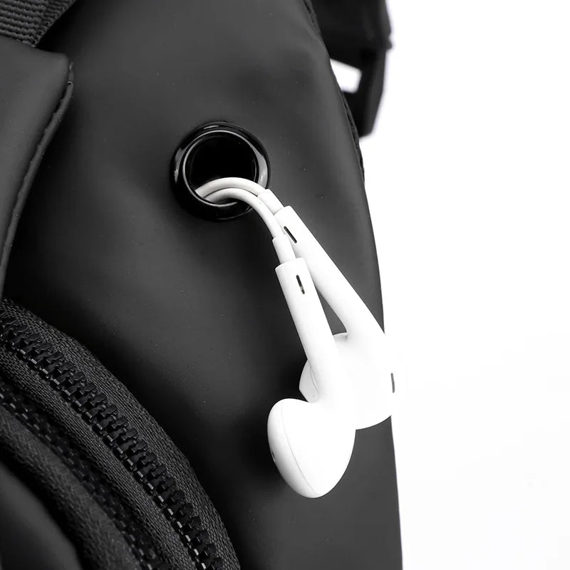 Waterproof Lightweight Crossbody Bag For Men Large Capacity