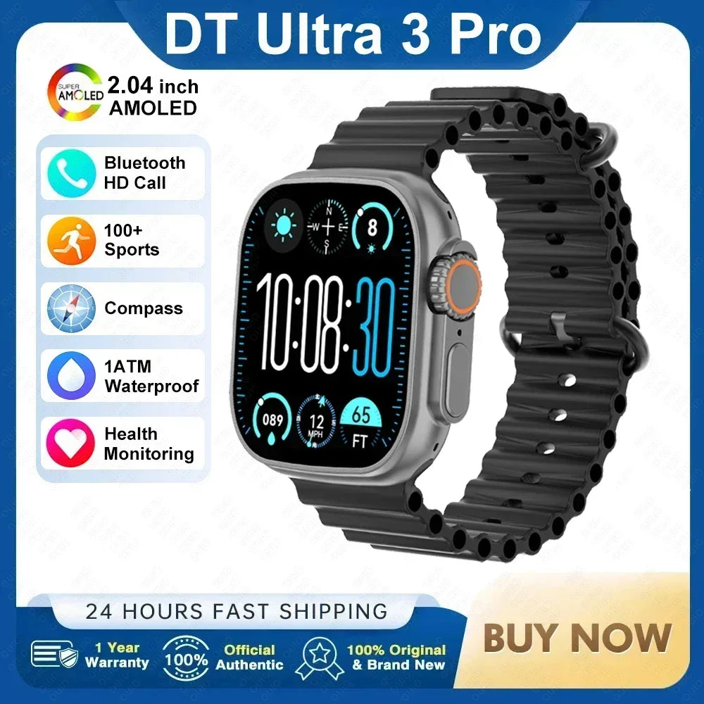 DT Ultra 3 Pro Smartwatch GPS NFC Bluetooth 32GB Waterproof